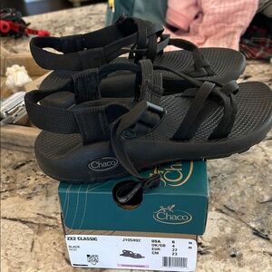 Chaco ZX2 Classic Black Sandals